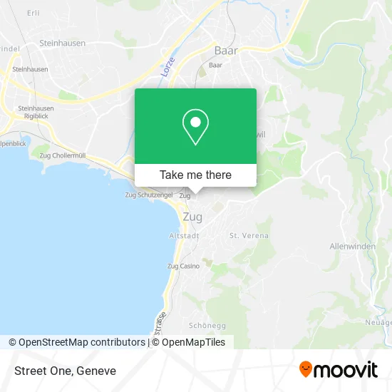 Street One map