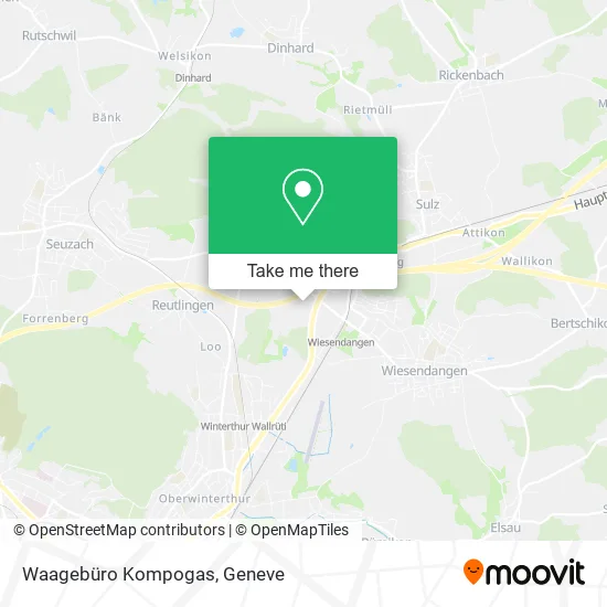 Waagebüro Kompogas map