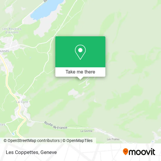Les Coppettes map