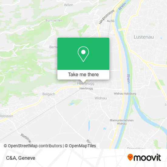 C&A map