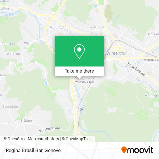 Regina Brasil Bar map