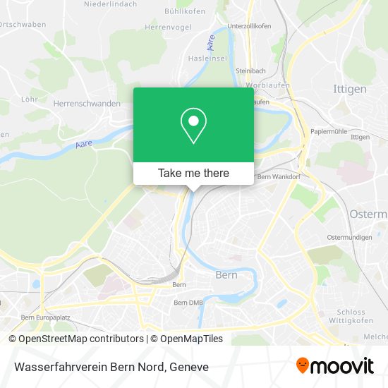 Wasserfahrverein Bern Nord map
