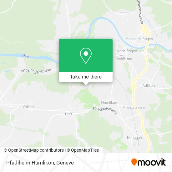 Pfadiheim Humlikon map