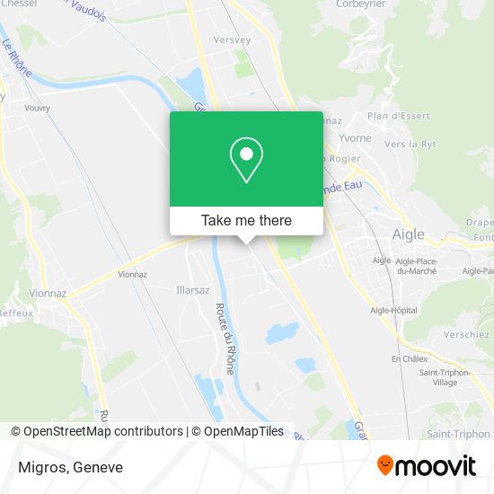 Migros map