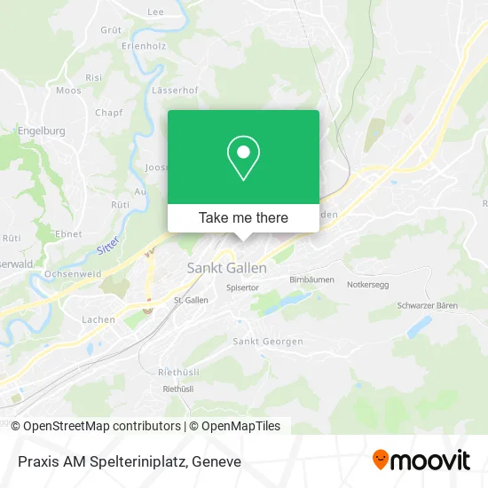 Praxis AM Spelteriniplatz plan