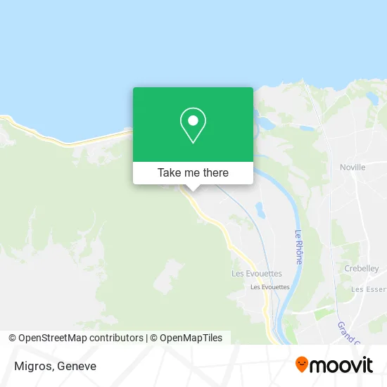 Migros map
