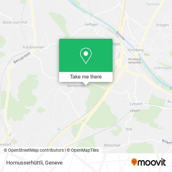 Hornusserhüttli map