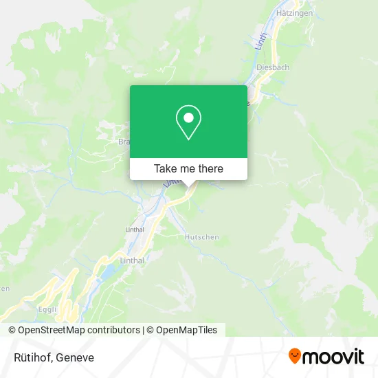 Rütihof map