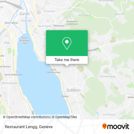 Restaurant Lengg map