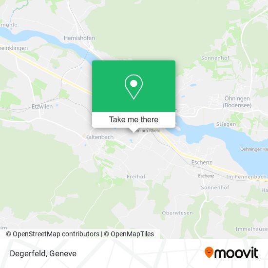 Degerfeld map