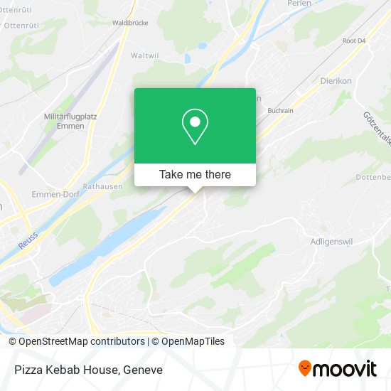 Pizza Kebab House map