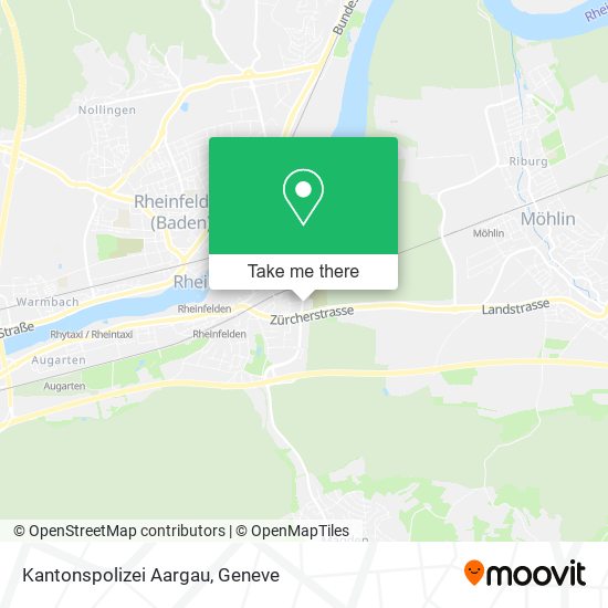 Kantonspolizei Aargau map