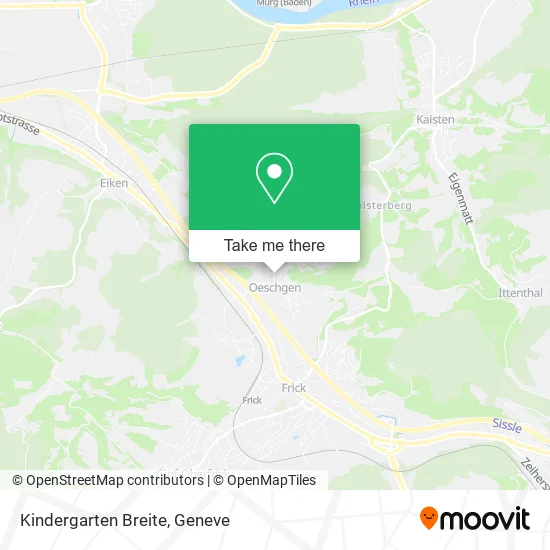 Kindergarten Breite map
