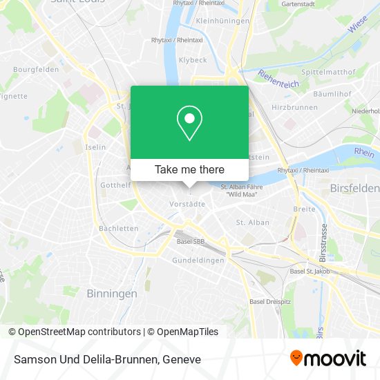 Samson Und Delila-Brunnen map