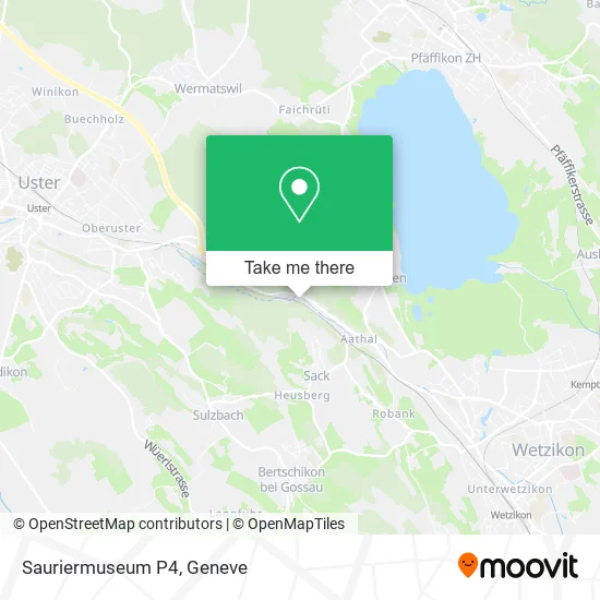 Sauriermuseum P4 map