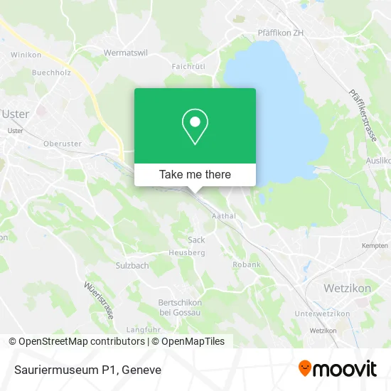 Sauriermuseum P1 map