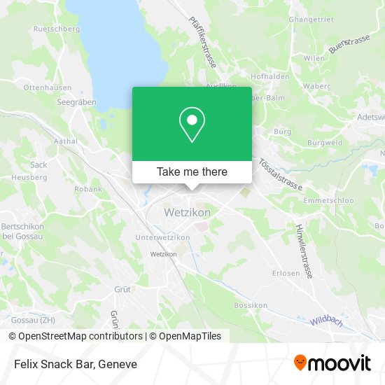 Felix Snack Bar map