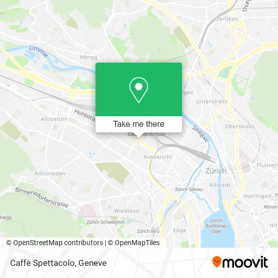 Caffè Spettacolo map