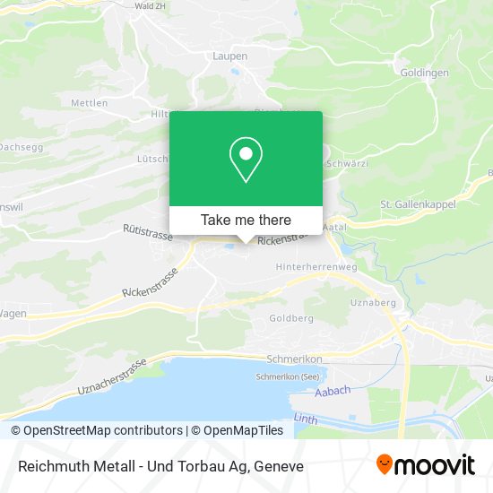 Reichmuth Metall - Und Torbau Ag map