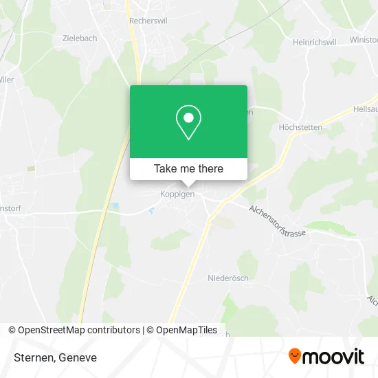 Sternen map