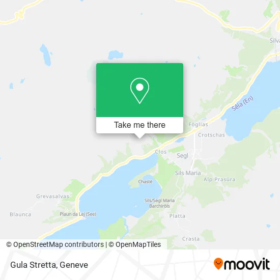 Gula Stretta map