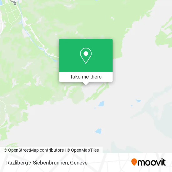 Räzliberg / Siebenbrunnen map