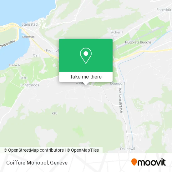 Coiffure Monopol map