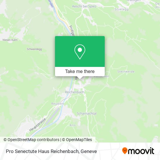 Pro Senectute Haus Reichenbach map