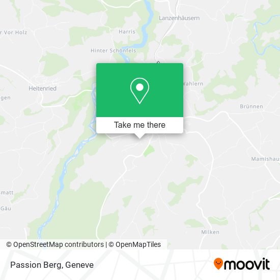 Passion Berg map