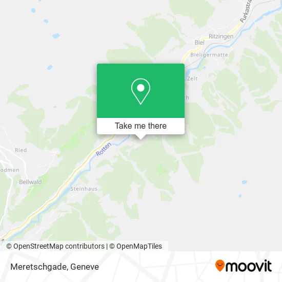 Meretschgade map