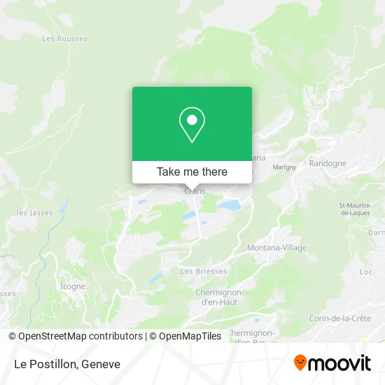 Le Postillon map