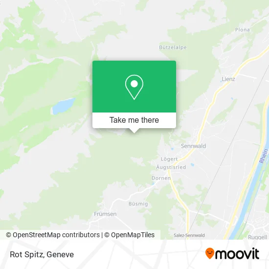 Rot Spitz map