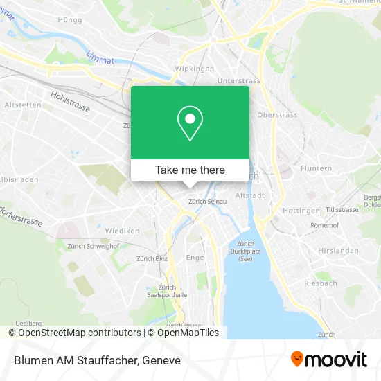 Blumen AM Stauffacher map