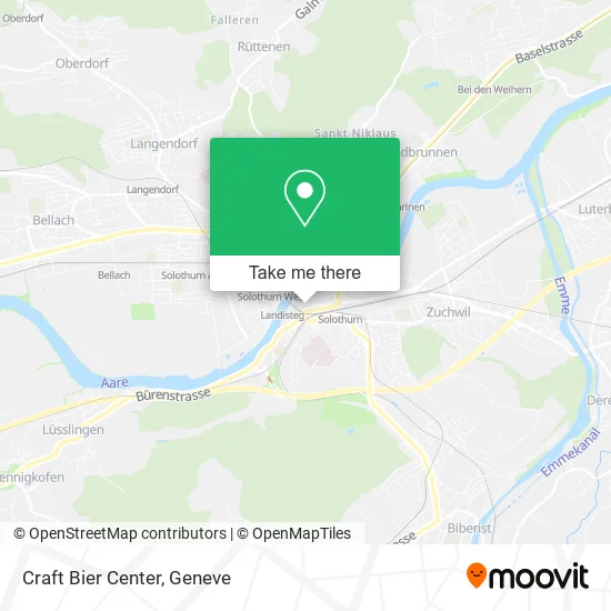 Craft Bier Center map