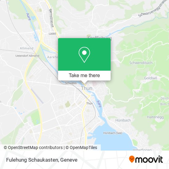 Fulehung Schaukasten map