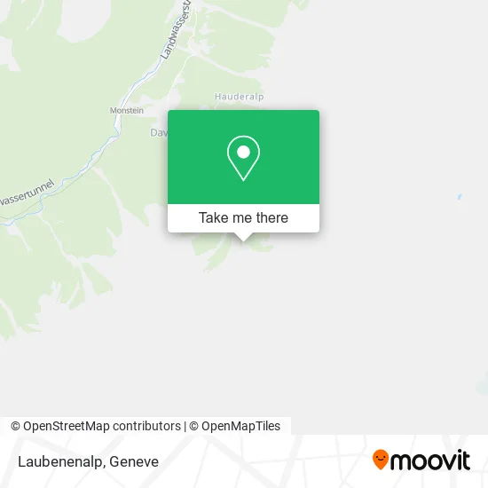 Laubenenalp map