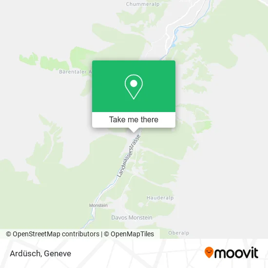 Ardüsch map