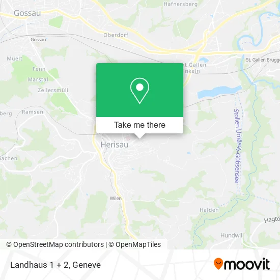 Landhaus 1 + 2 map