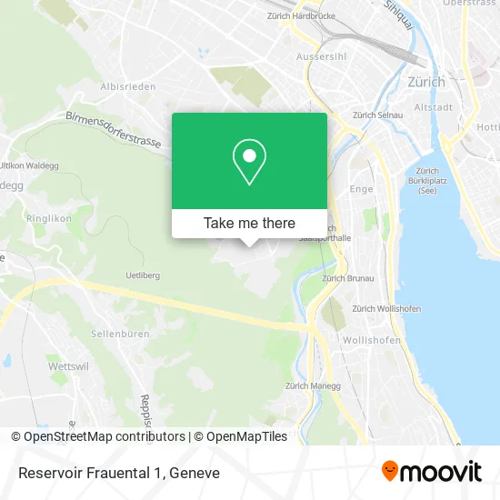 Reservoir Frauental 1 map