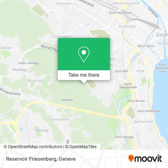 Reservoir Friesenberg map