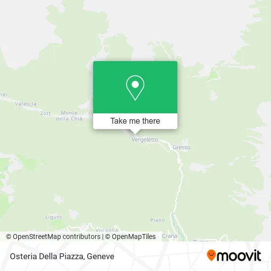 Osteria Della Piazza map