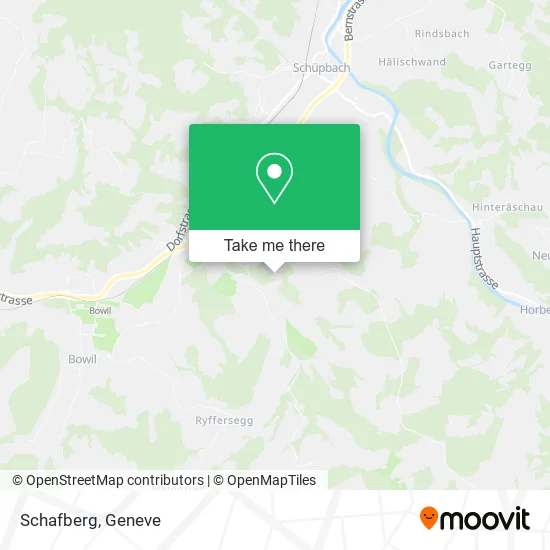 Schafberg map