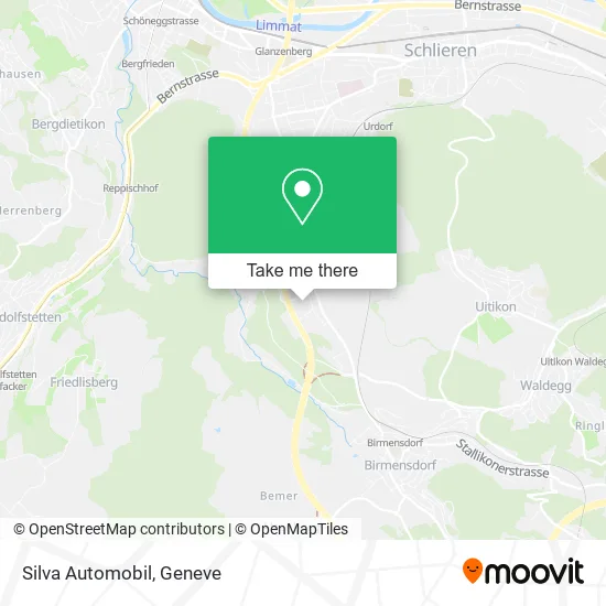 Silva Automobil map