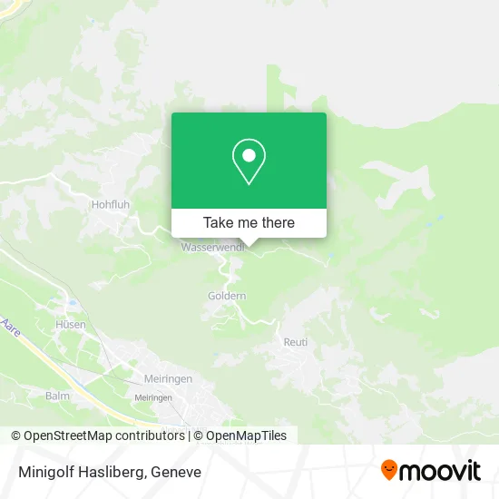 Minigolf Hasliberg plan
