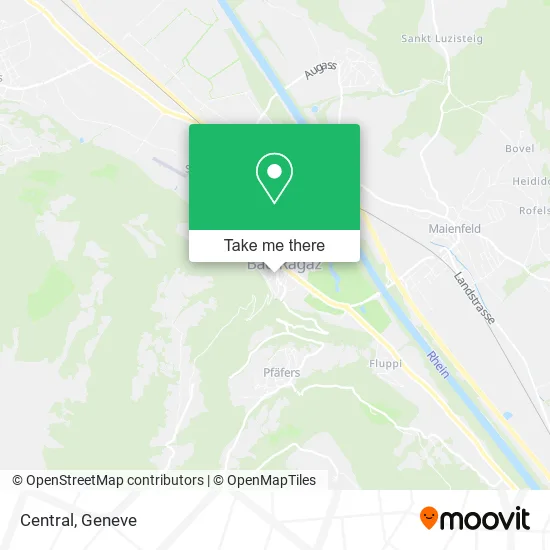 Central map