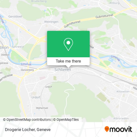 Drogerie Locher map