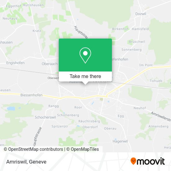 Amriswil map