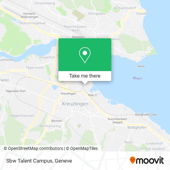 Sbw Talent Campus map