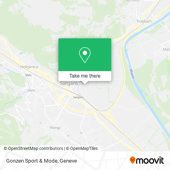 Gonzen Sport & Mode map
