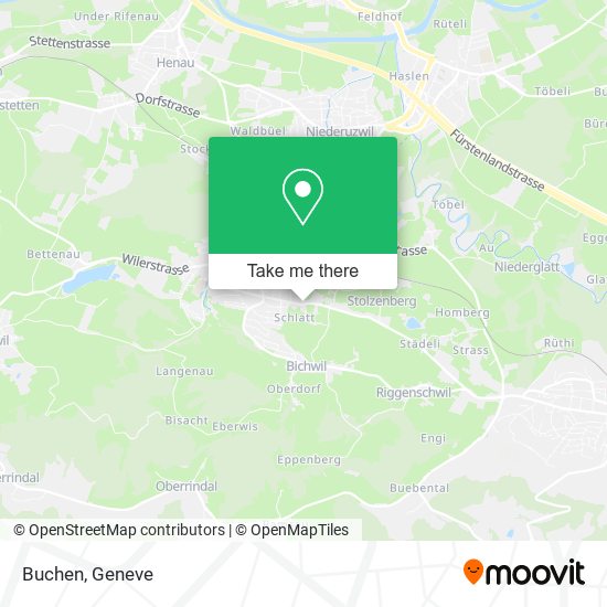 Buchen map